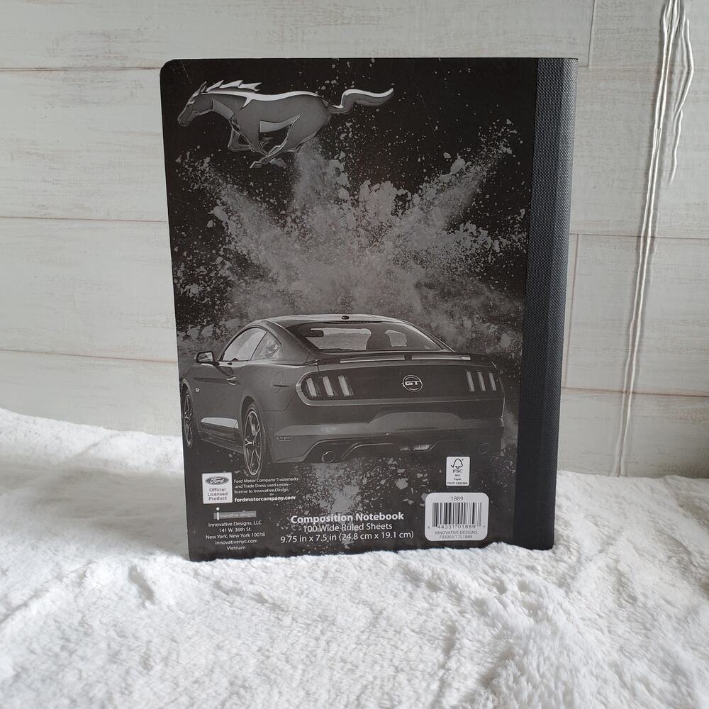Mustang Composition Notebook - Picture 2 of 5